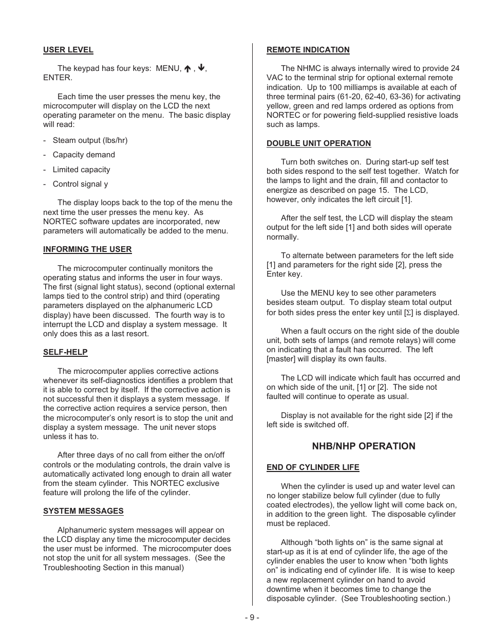 Elec tri cal 4, Pri mary volt age supply wiring to hu mid ifier 4 | Nortec 132-3091 User Manual | Page 12 / 40