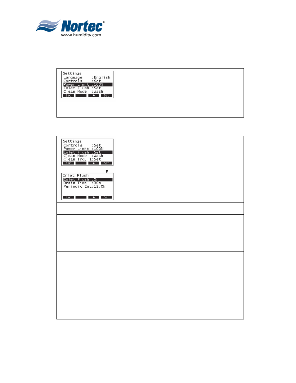 Nortec MH Series User Manual | Page 18 / 40