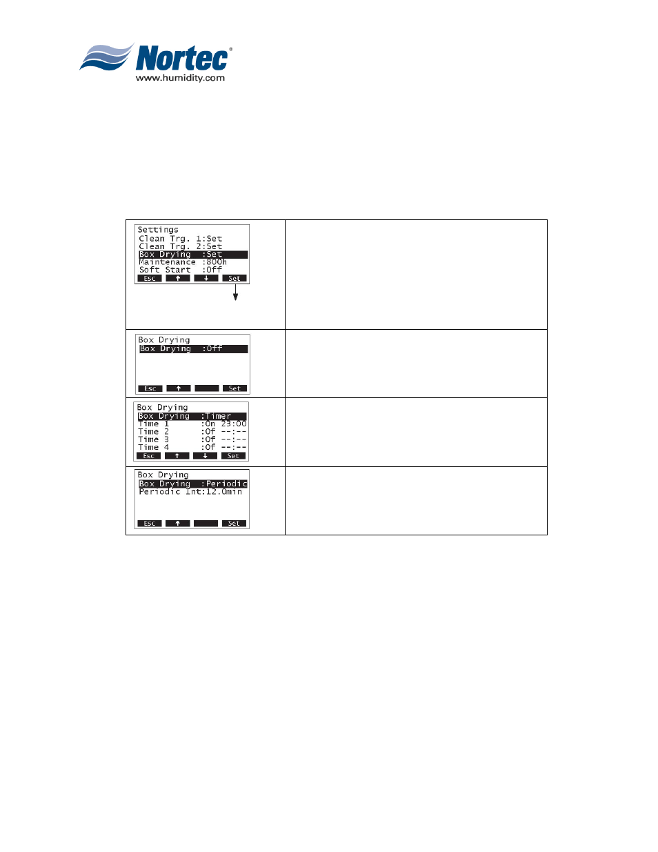 Nortec MH Series User Manual | Page 22 / 40