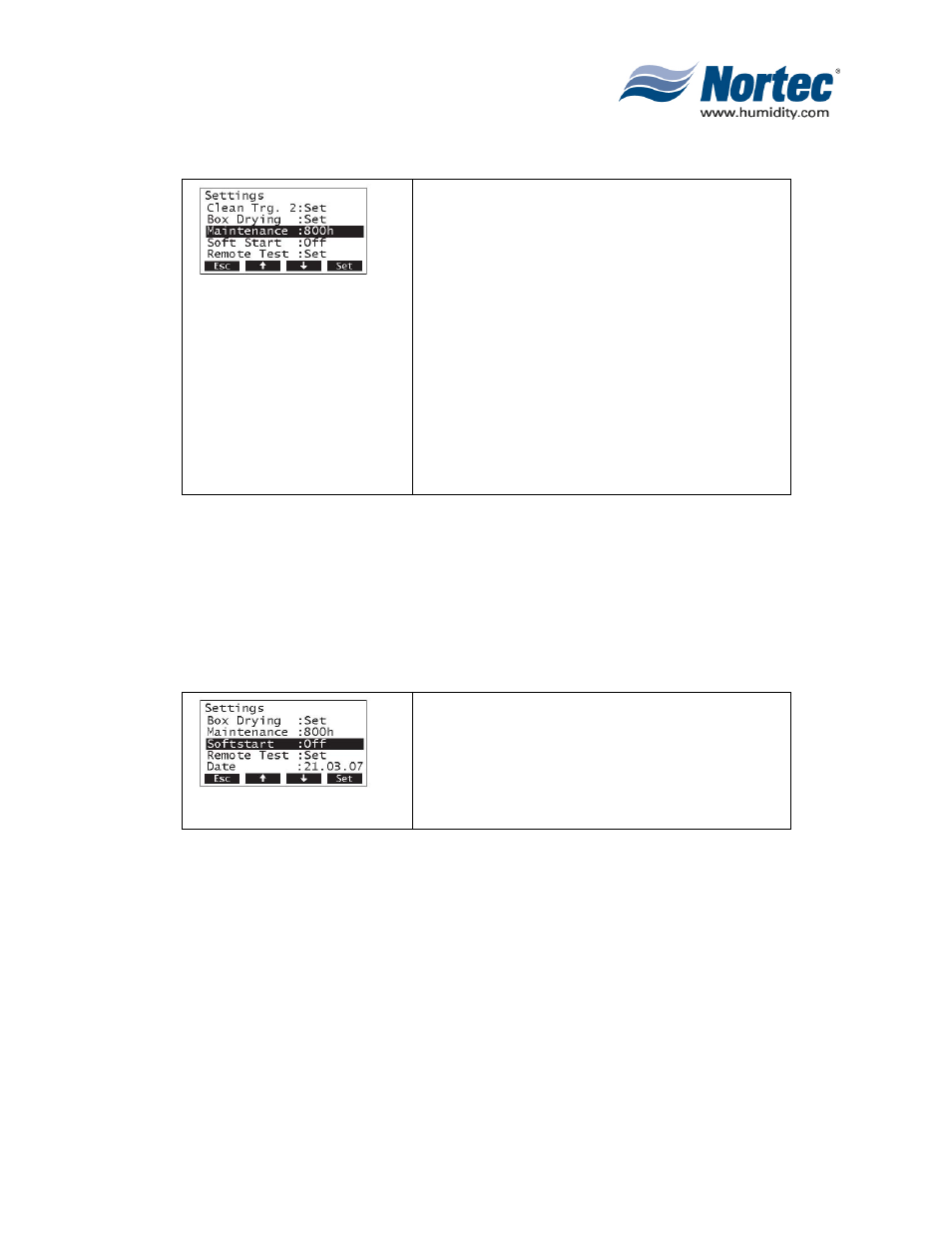 Nortec MH Series User Manual | Page 23 / 40