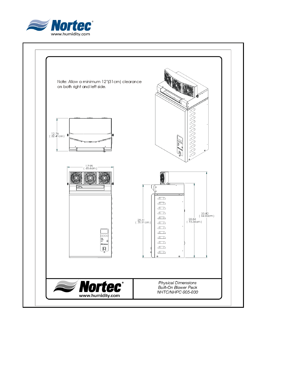 Nortec NHTC User Manual | Page 103 / 125