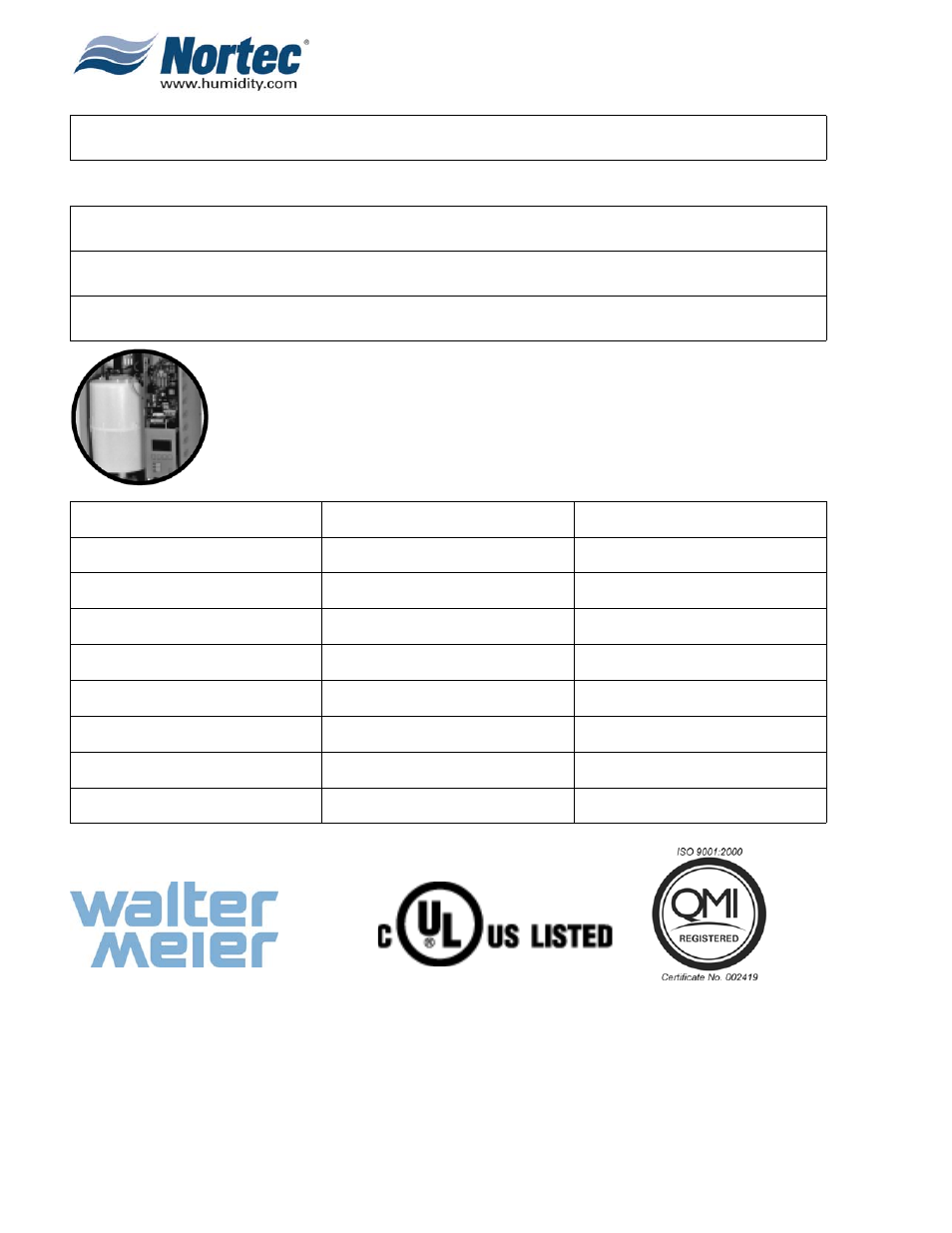 Nortec NHTC User Manual | Page 125 / 125