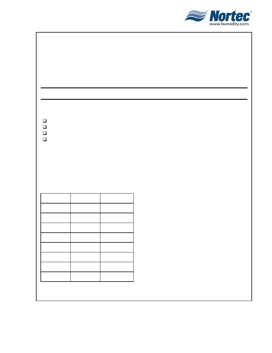 Nortec NHTC User Manual | Page 67 / 125