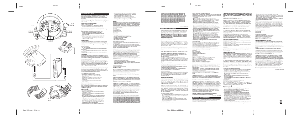 NASCAR NDE 4720V User Manual | 1 page