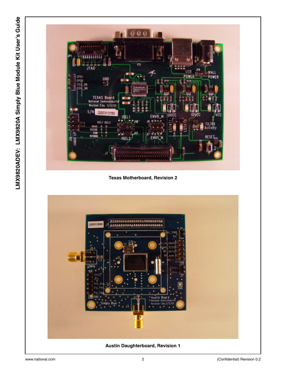 National Products LMX9820A User Manual | Page 2 / 13