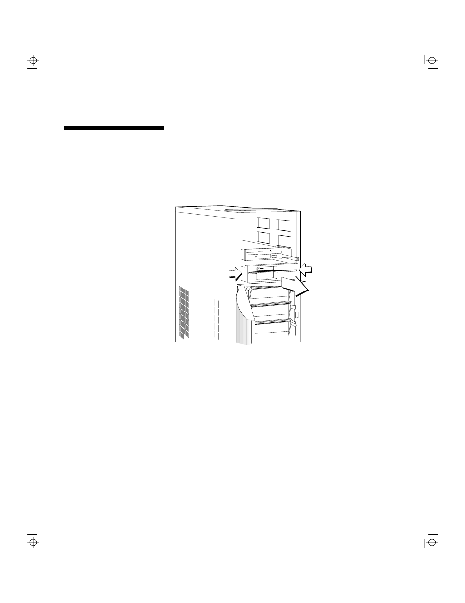 Removing a 5.25-inch peripheral drive | NCR S10XL User Manual | Page 42 / 216