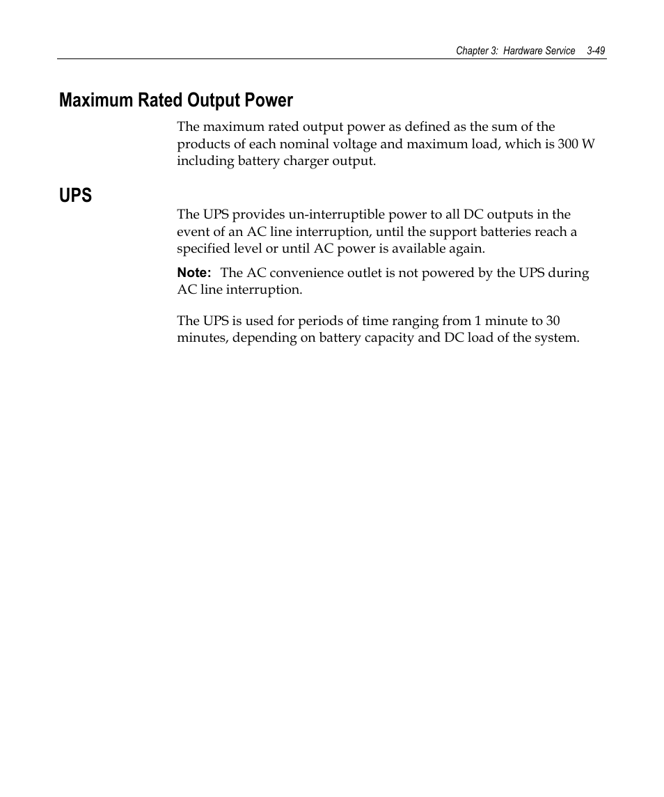 Maximum rated output power | NCR 7458 User Manual | Page 73 / 112