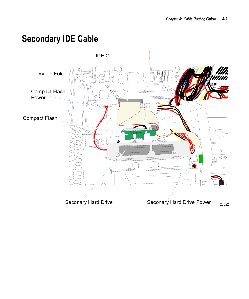 Secondary ide cable | NCR 7458 User Manual | Page 97 / 112