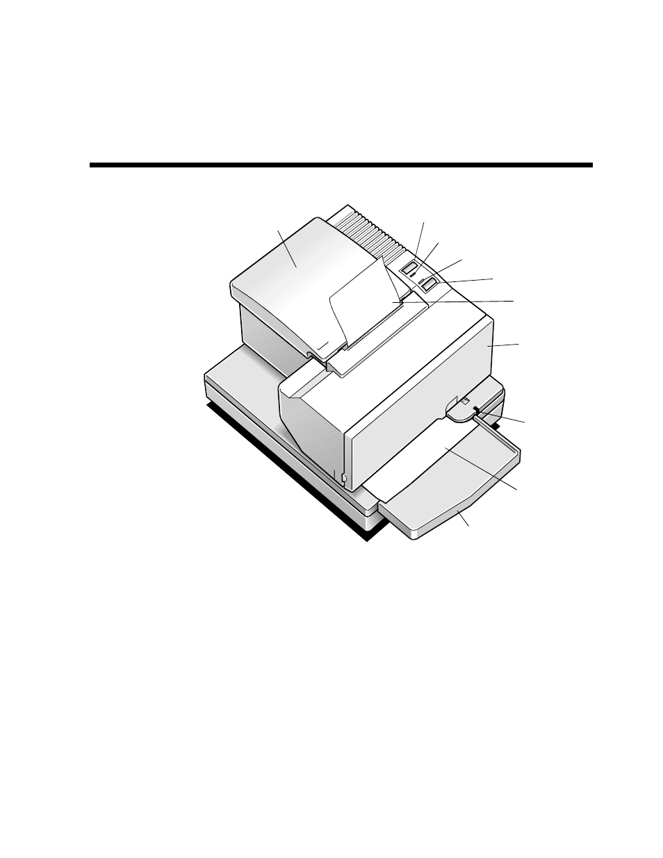 Chapter 1: the 7156 printer | NCR 7156 User Manual | Page 7 / 38