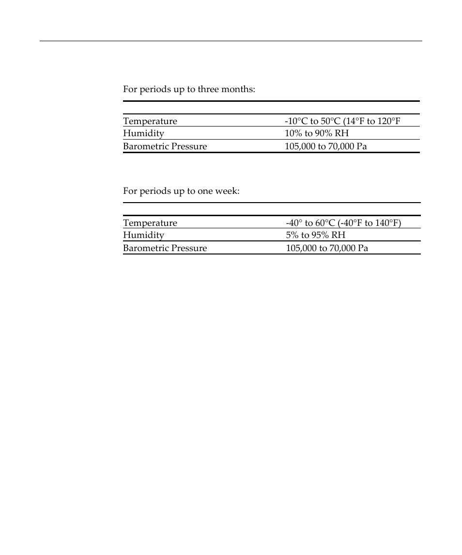 Storage environment, Transit environment, Models ‐3 | NCR Customer Display NCR 5972 User Manual | Page 16 / 90