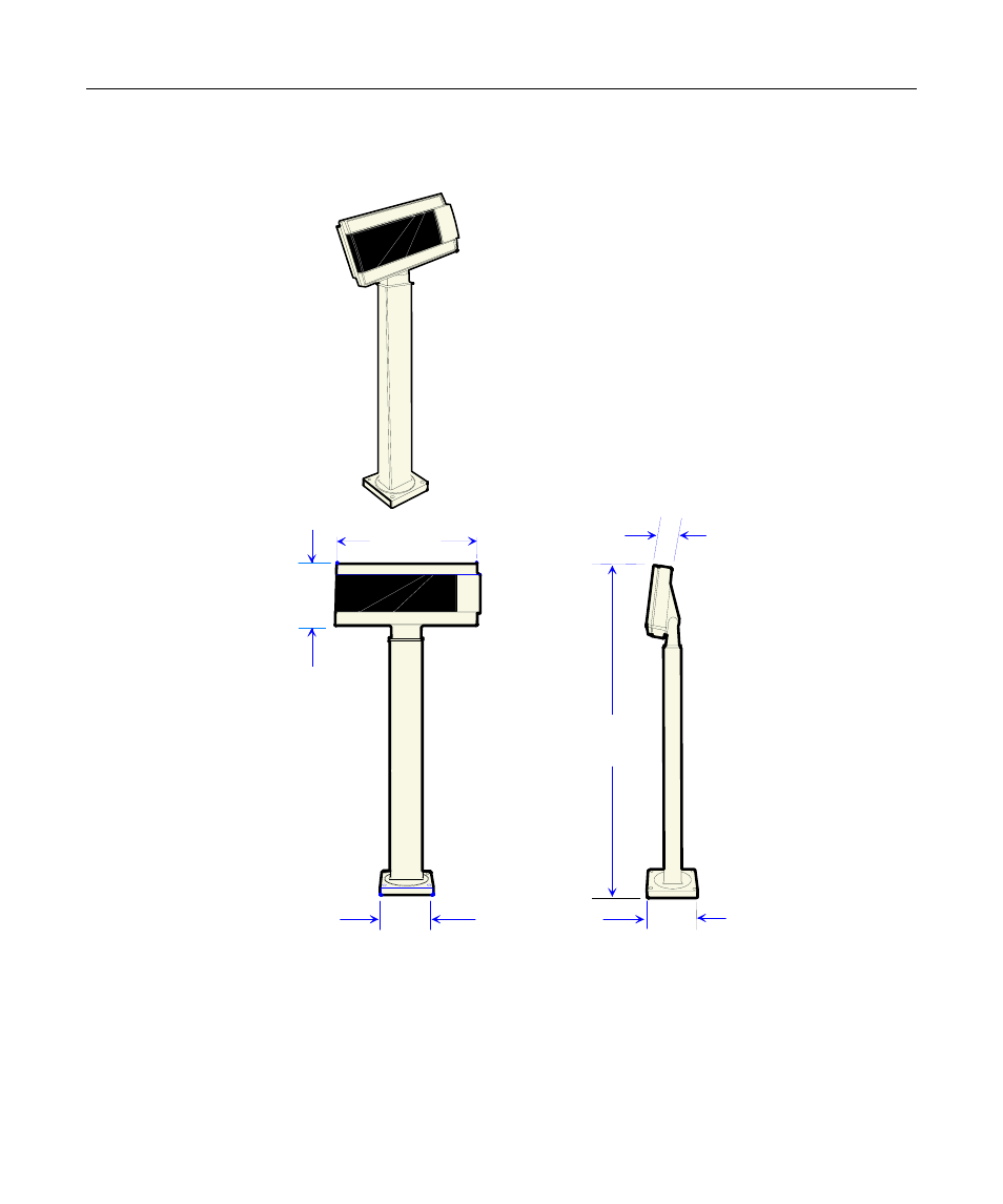 Inch post | NCR Customer Display NCR 5972 User Manual | Page 18 / 90