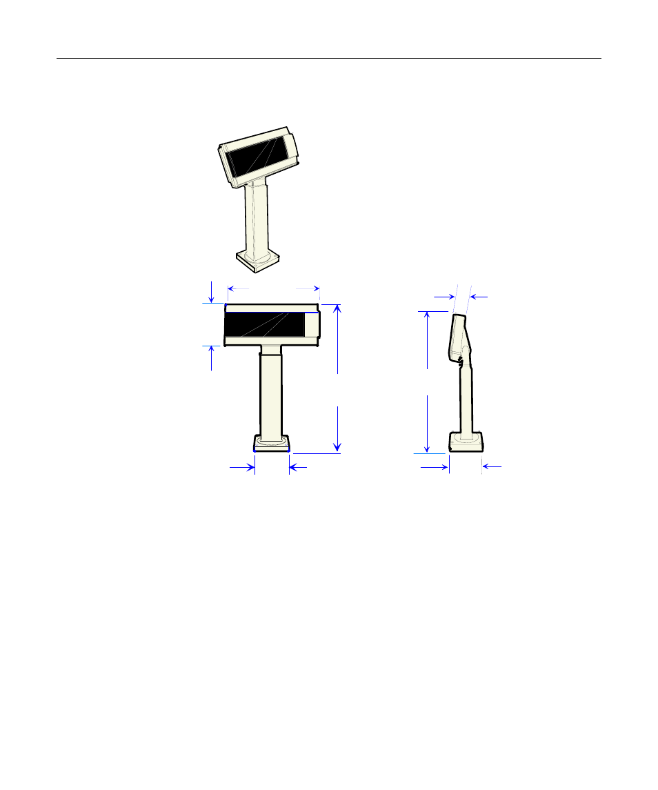Inch post | NCR Customer Display NCR 5972 User Manual | Page 19 / 90