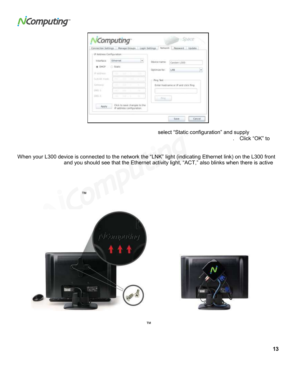 NComputing L300 User Manual | Page 13 / 59