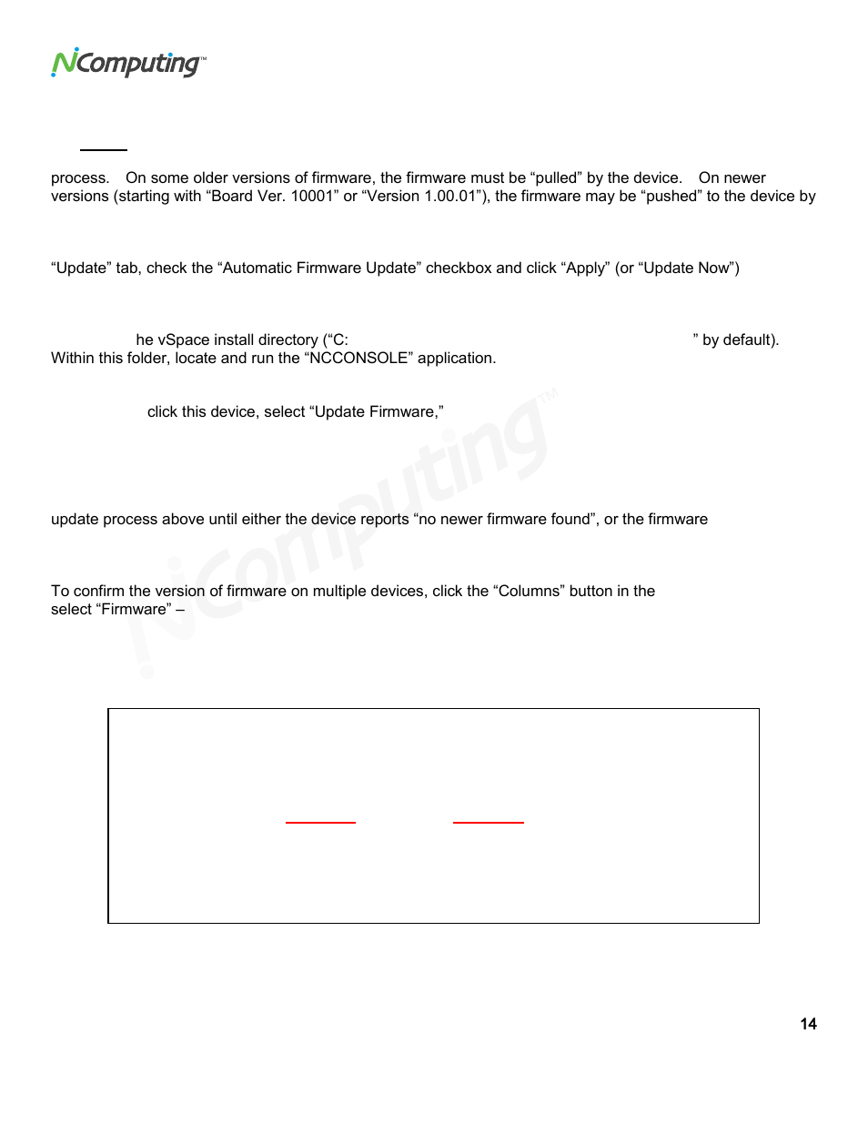 L130, L230, Evice | Etup, Important | NComputing L300 User Manual | Page 14 / 59