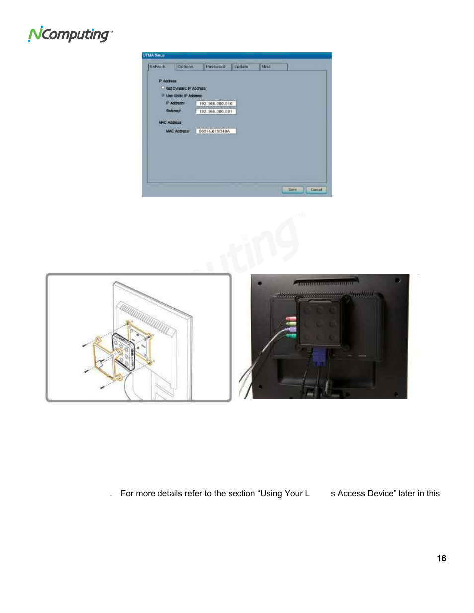NComputing L300 User Manual | Page 16 / 59