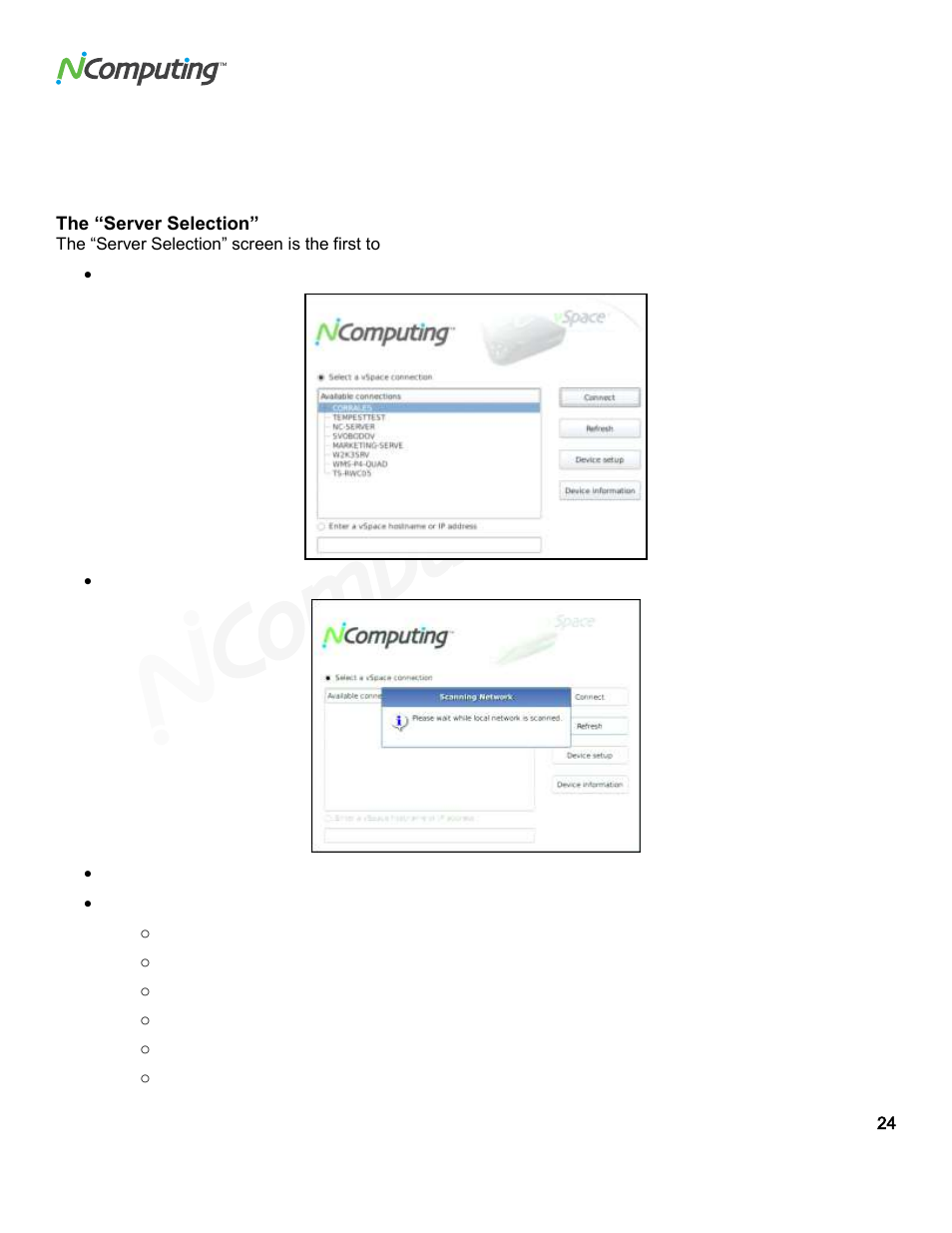 L300, Ccess, Evices | L300 access devices | NComputing L300 User Manual | Page 24 / 59