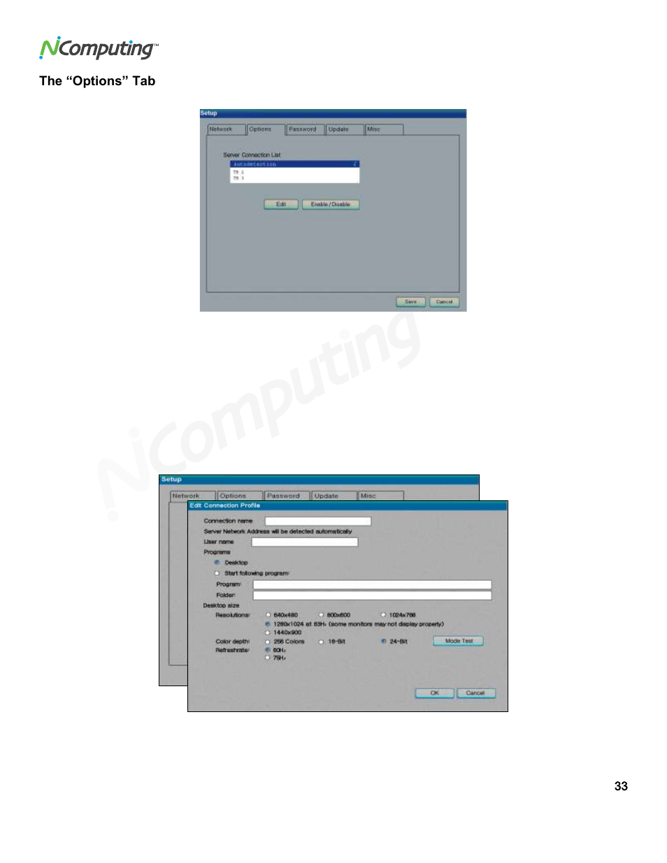 NComputing L300 User Manual | Page 33 / 59