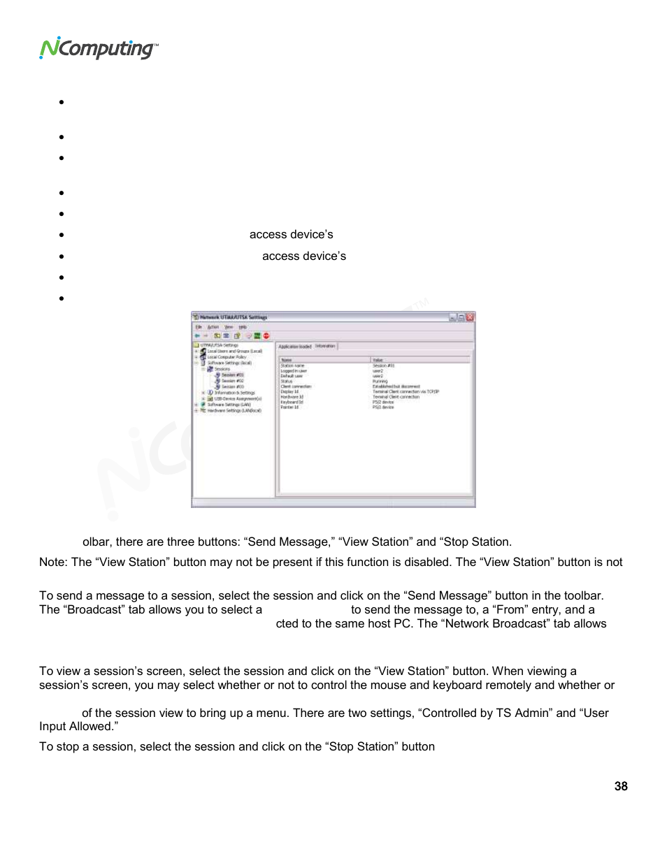 NComputing L300 User Manual | Page 38 / 59