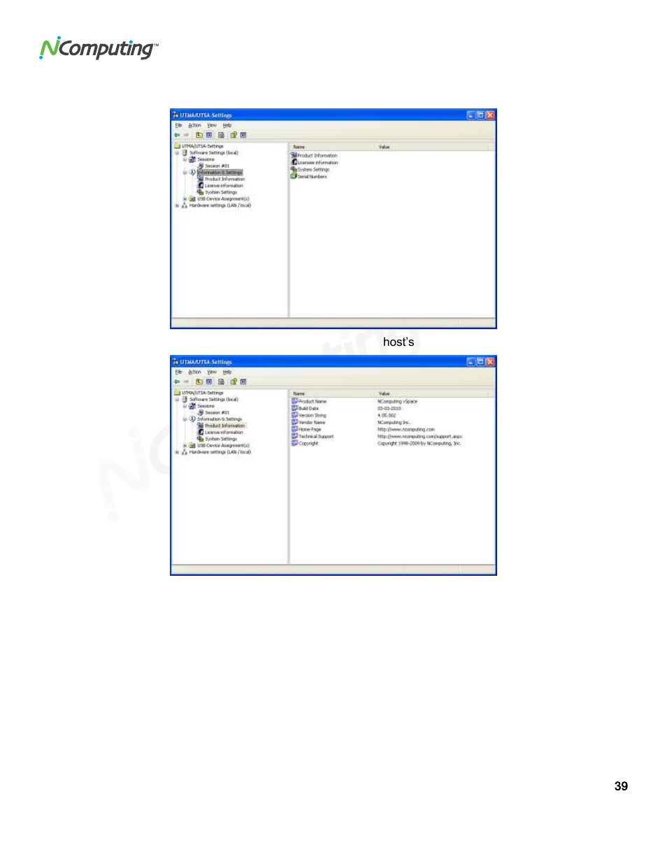 NComputing L300 User Manual | Page 39 / 59