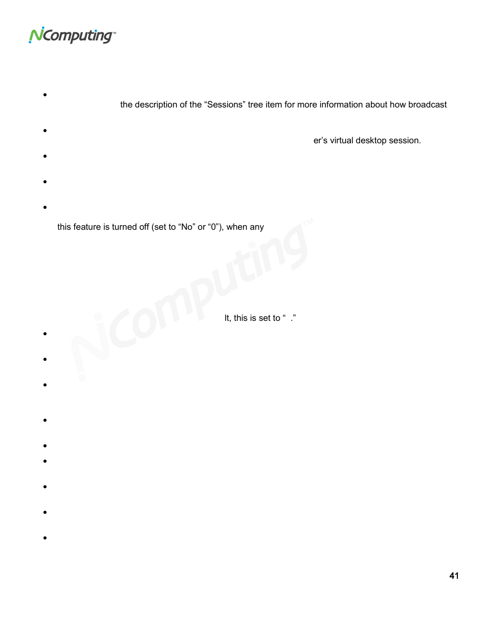 NComputing L300 User Manual | Page 41 / 59