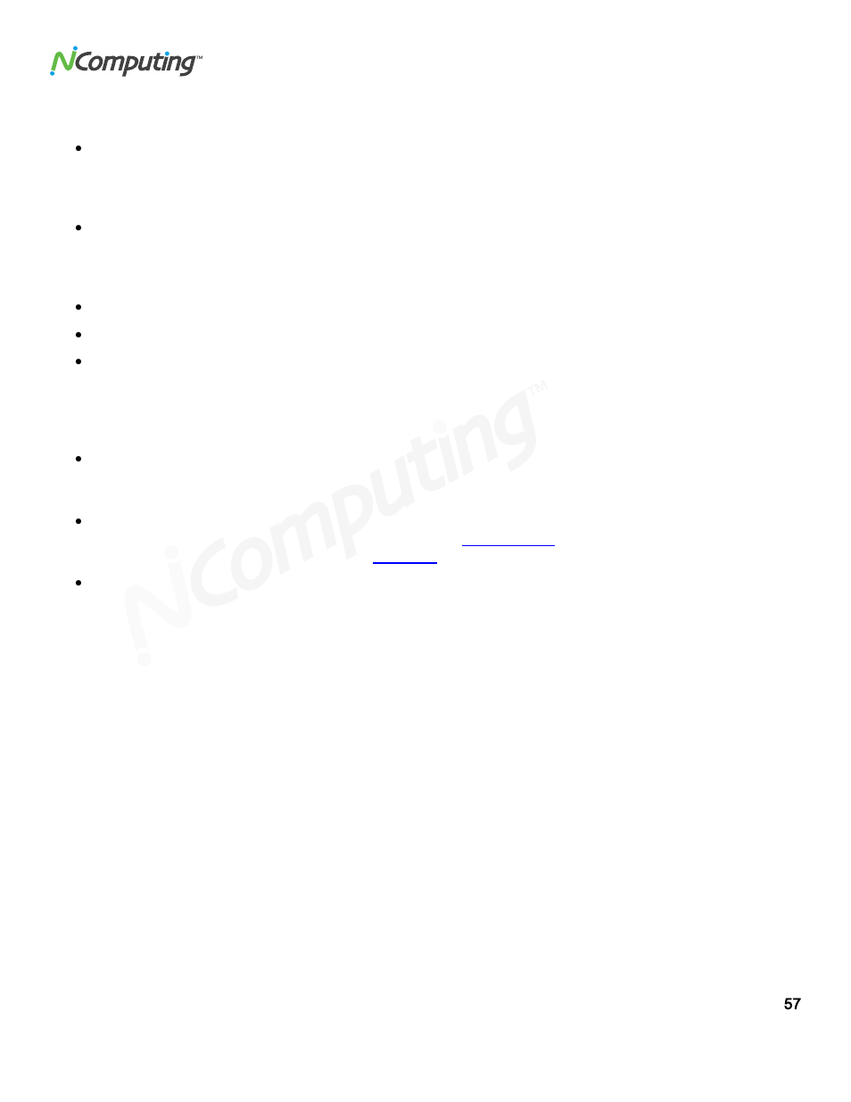 NComputing L300 User Manual | Page 57 / 59