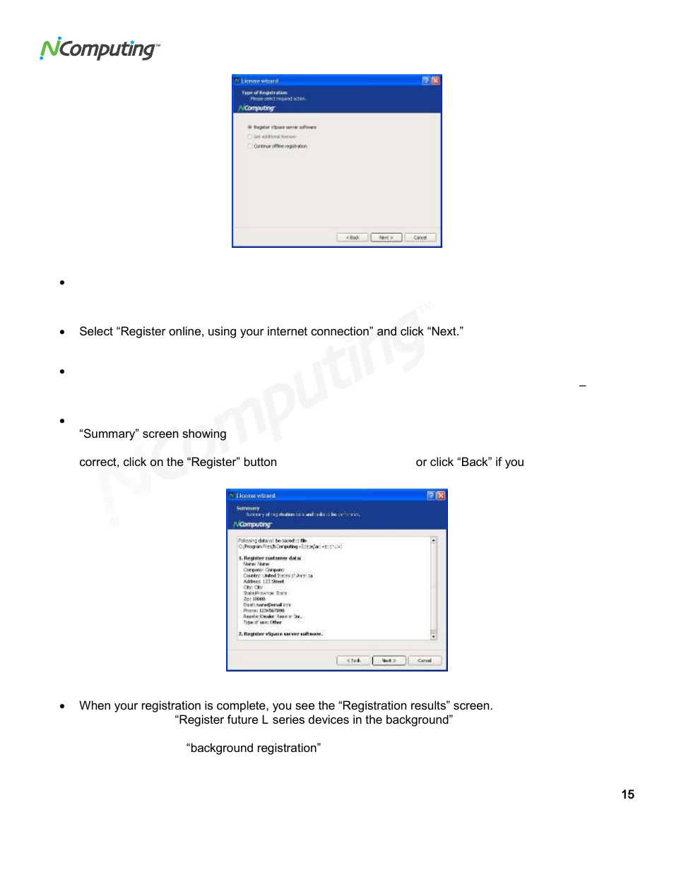 NComputing VSPACE L300 User Manual | Page 15 / 53