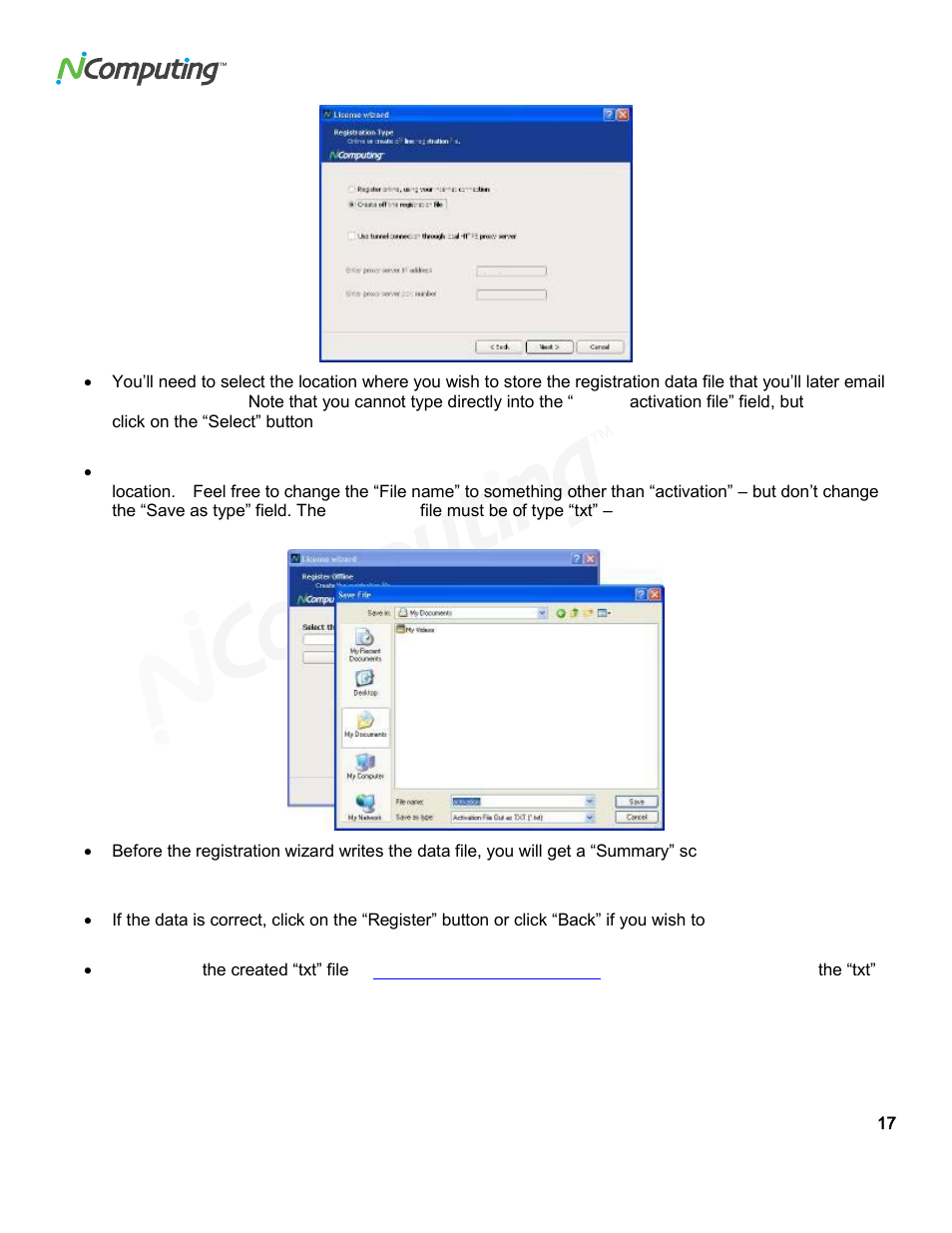 NComputing VSPACE L300 User Manual | Page 17 / 53