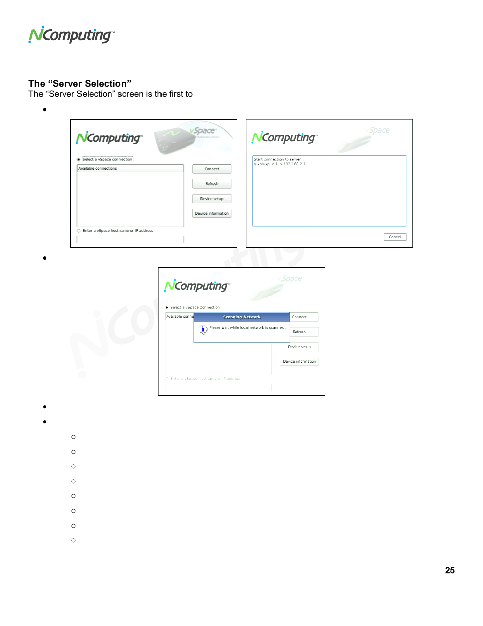 L300 access devices | NComputing VSPACE L300 User Manual | Page 25 / 53