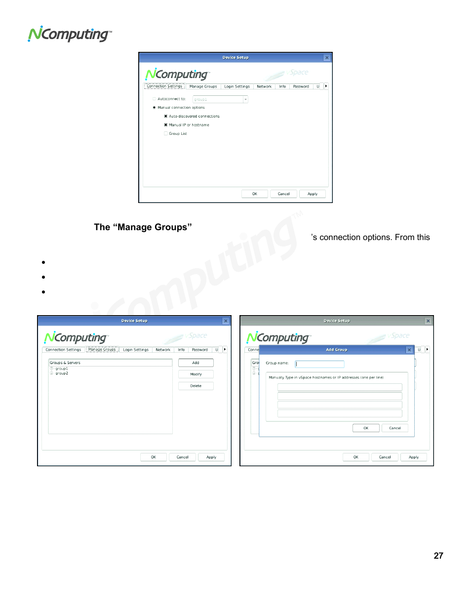 NComputing VSPACE L300 User Manual | Page 27 / 53
