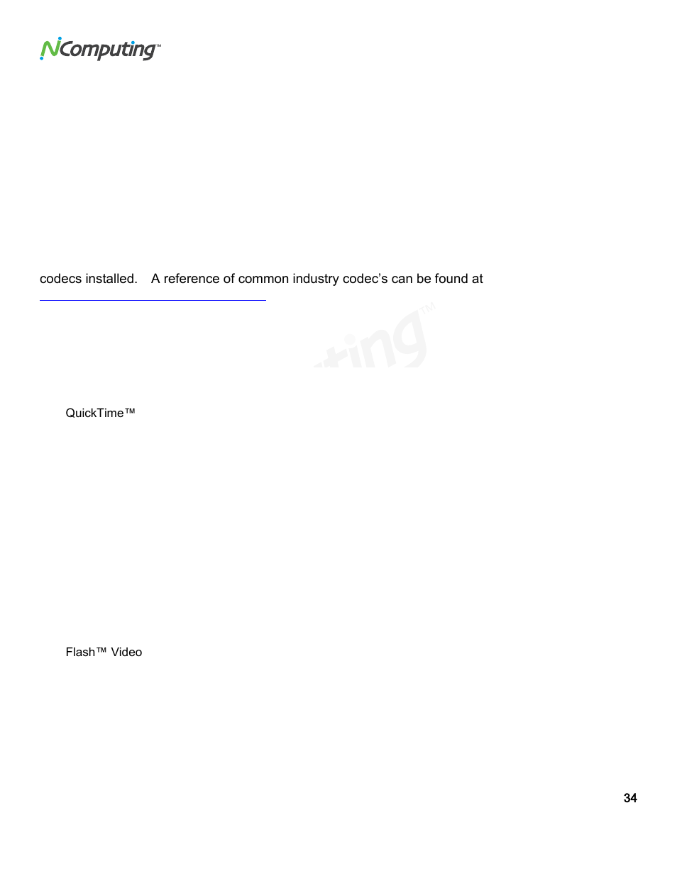 NComputing VSPACE L300 User Manual | Page 34 / 53
