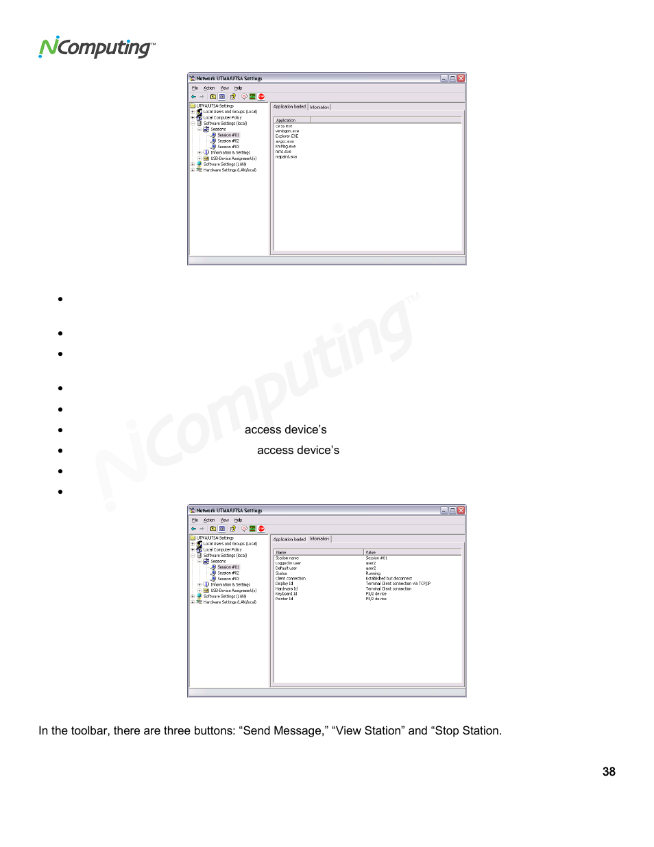 NComputing VSPACE L300 User Manual | Page 38 / 53