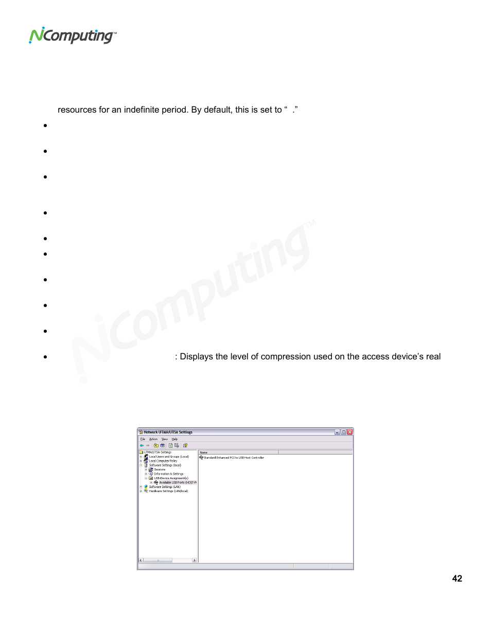 NComputing VSPACE L300 User Manual | Page 42 / 53