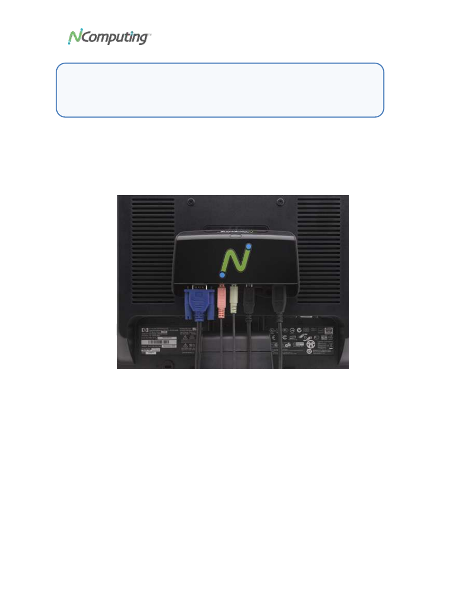 Ounting and, Ecurity, Mounting and security | NComputing VIRTUAL DESKTOP KIT U170 User Manual | Page 11 / 22