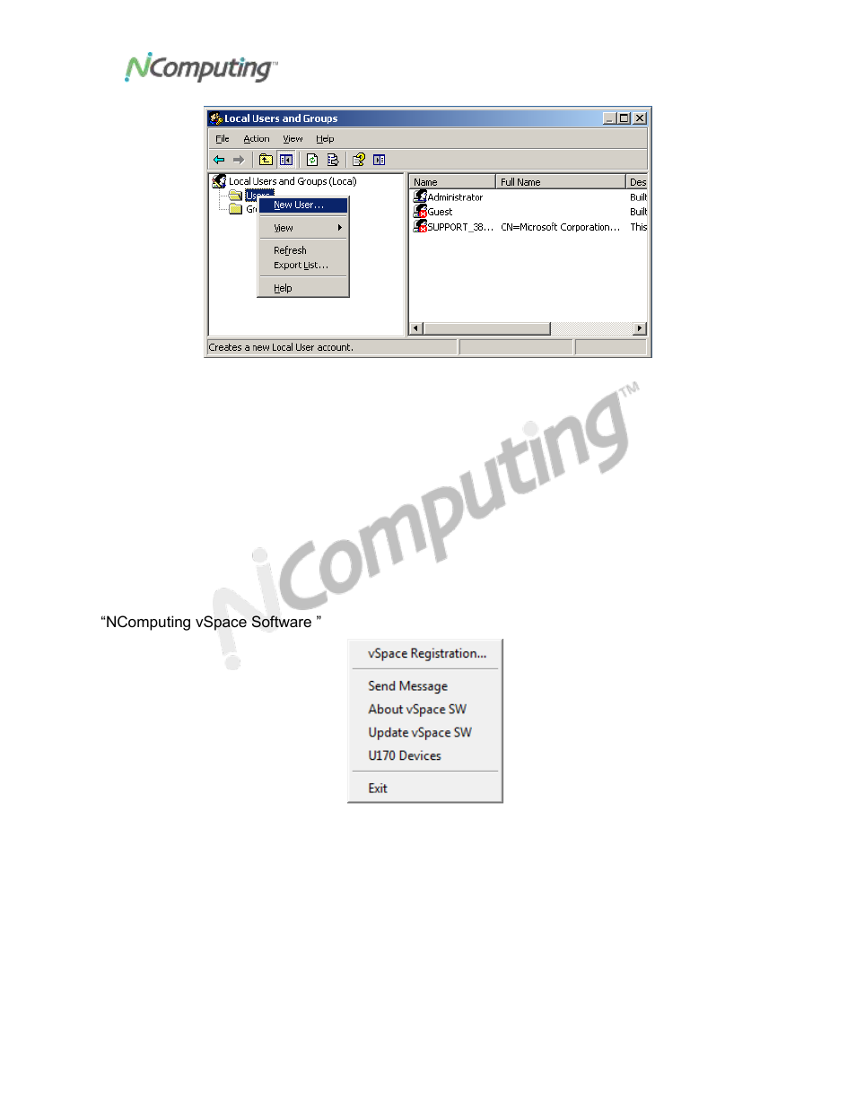 Product registration, Nline, Egistration | Online registration | NComputing VIRTUAL DESKTOP KIT U170 User Manual | Page 15 / 22