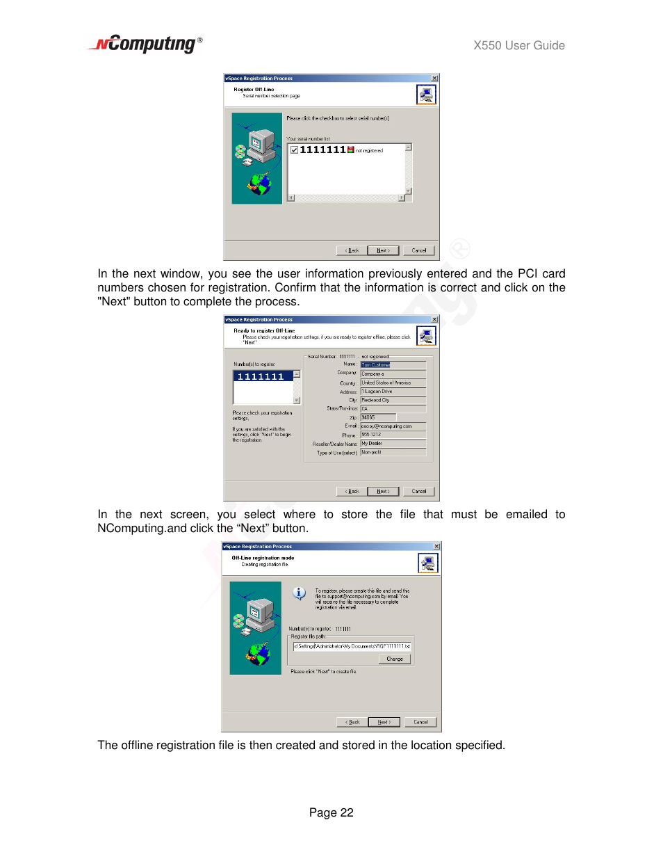 NComputing X550  EN User Manual | Page 22 / 42