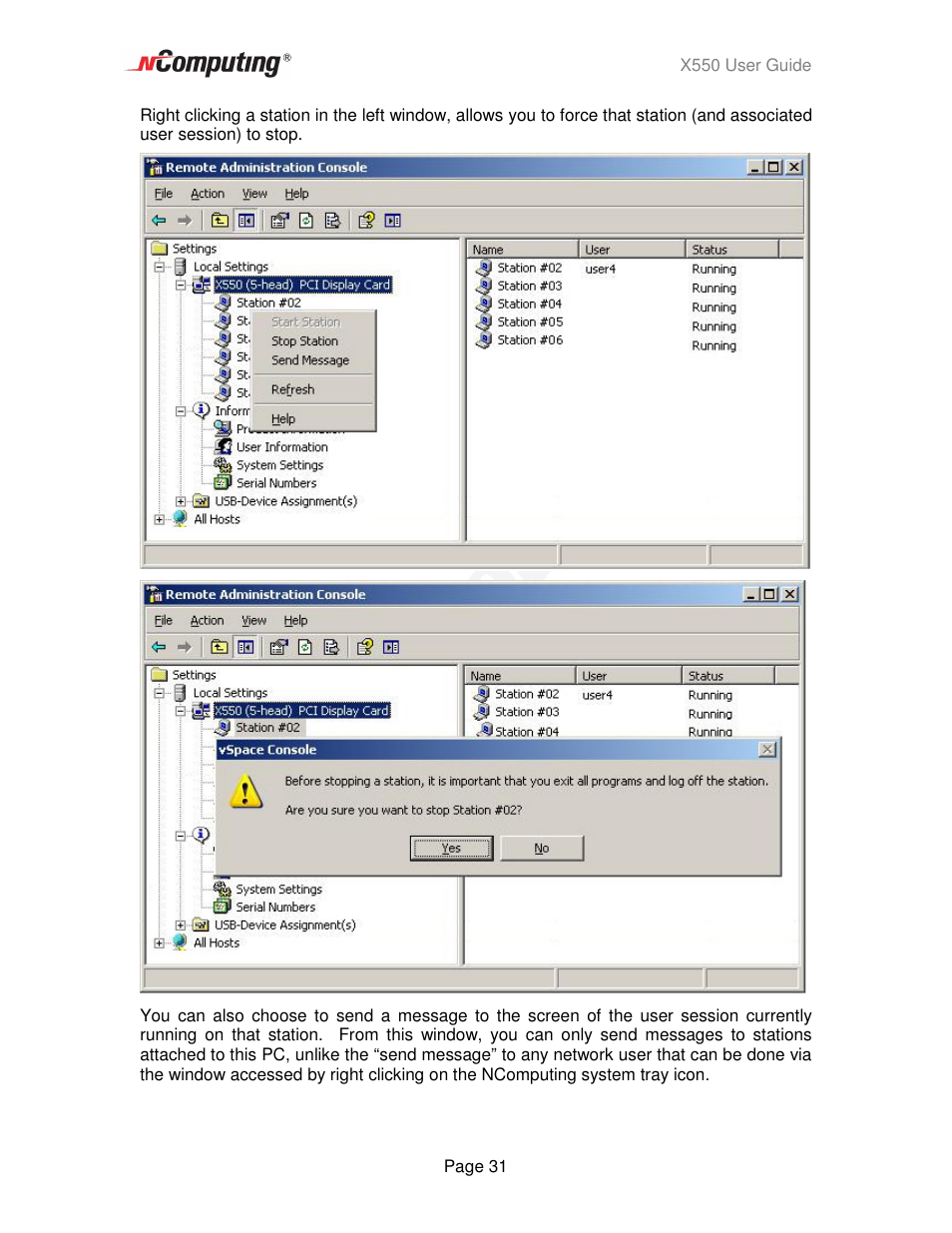 NComputing X550  EN User Manual | Page 31 / 42