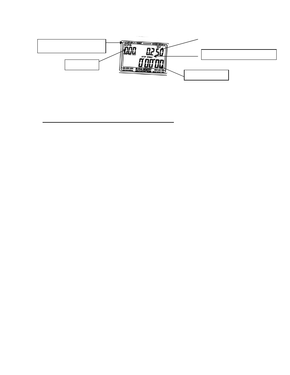 How to determine and enter the distance, Entering the distance | Robic Timer SC-554 User Manual | Page 6 / 9