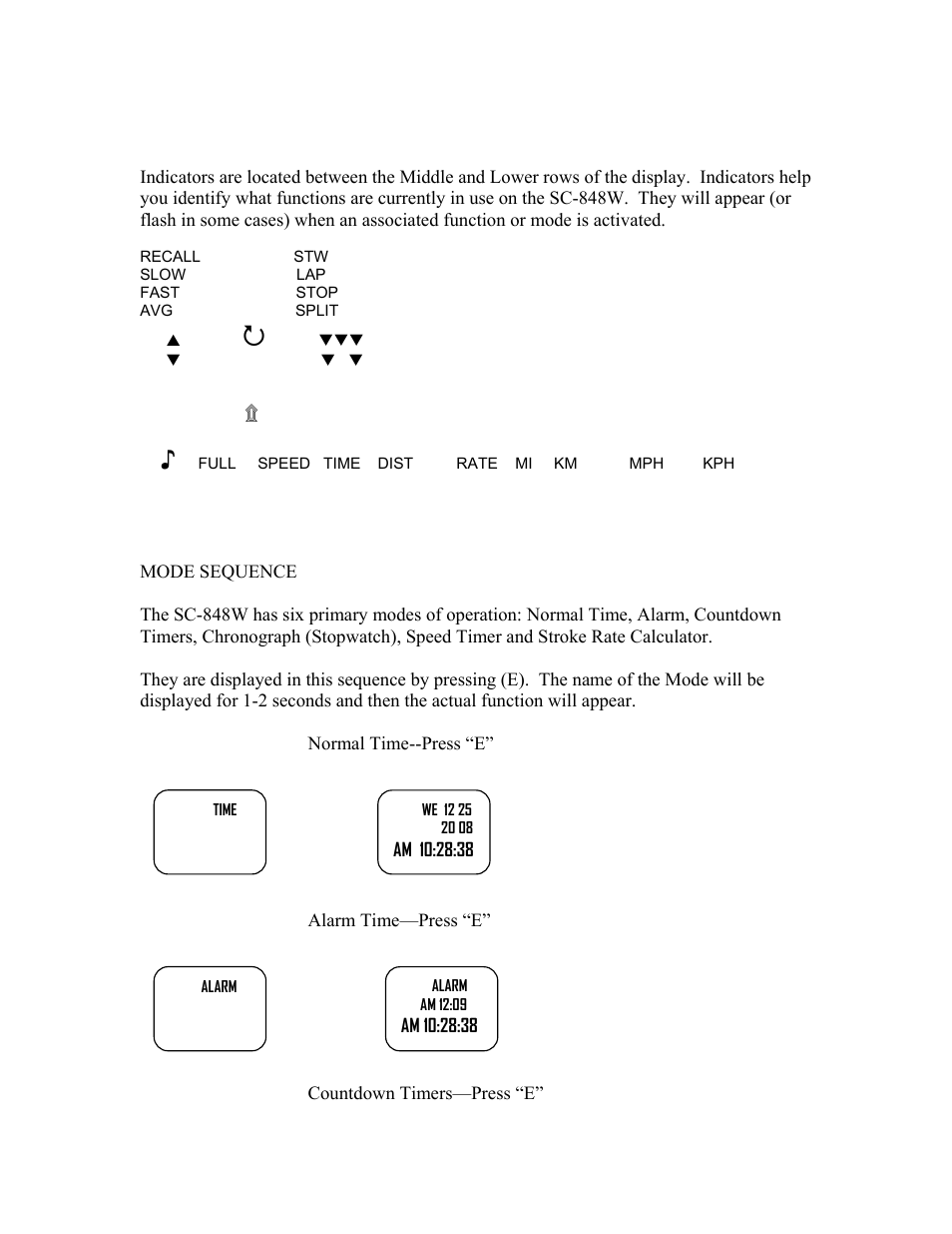 Robic Memory Speed-Chrono Countdown Timer SC-848W-300 User Manual | Page 2 / 12