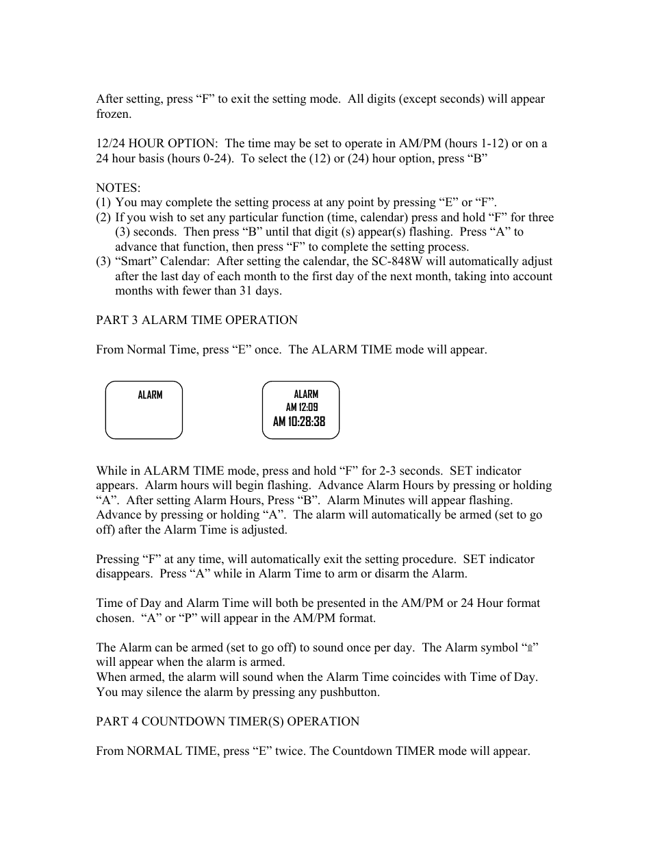 Robic Memory Speed-Chrono Countdown Timer SC-848W-300 User Manual | Page 5 / 12