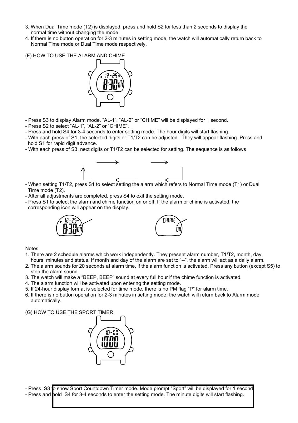 Robic SC-587 User Manual | Page 3 / 6