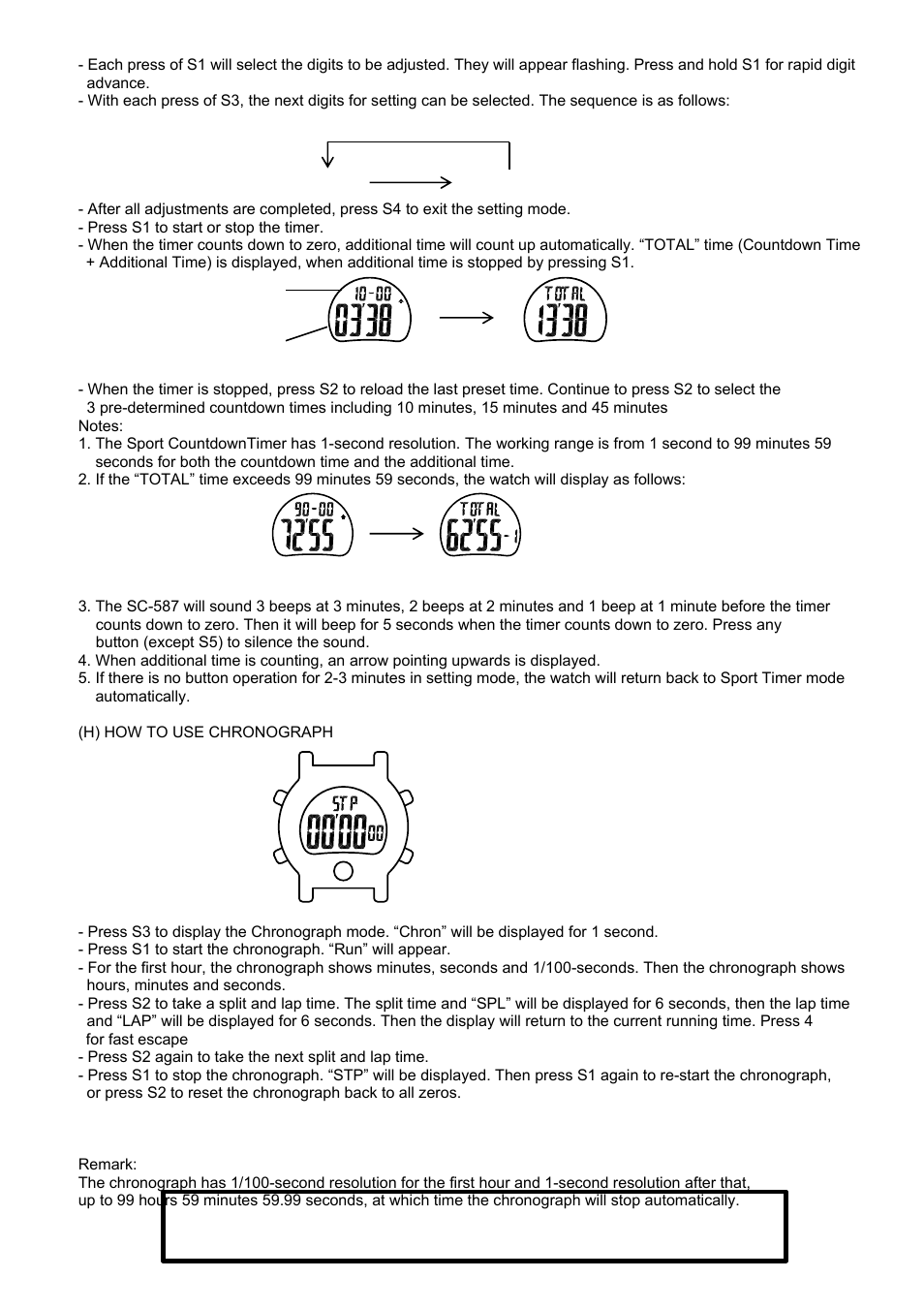 Robic SC-587 User Manual | Page 4 / 6