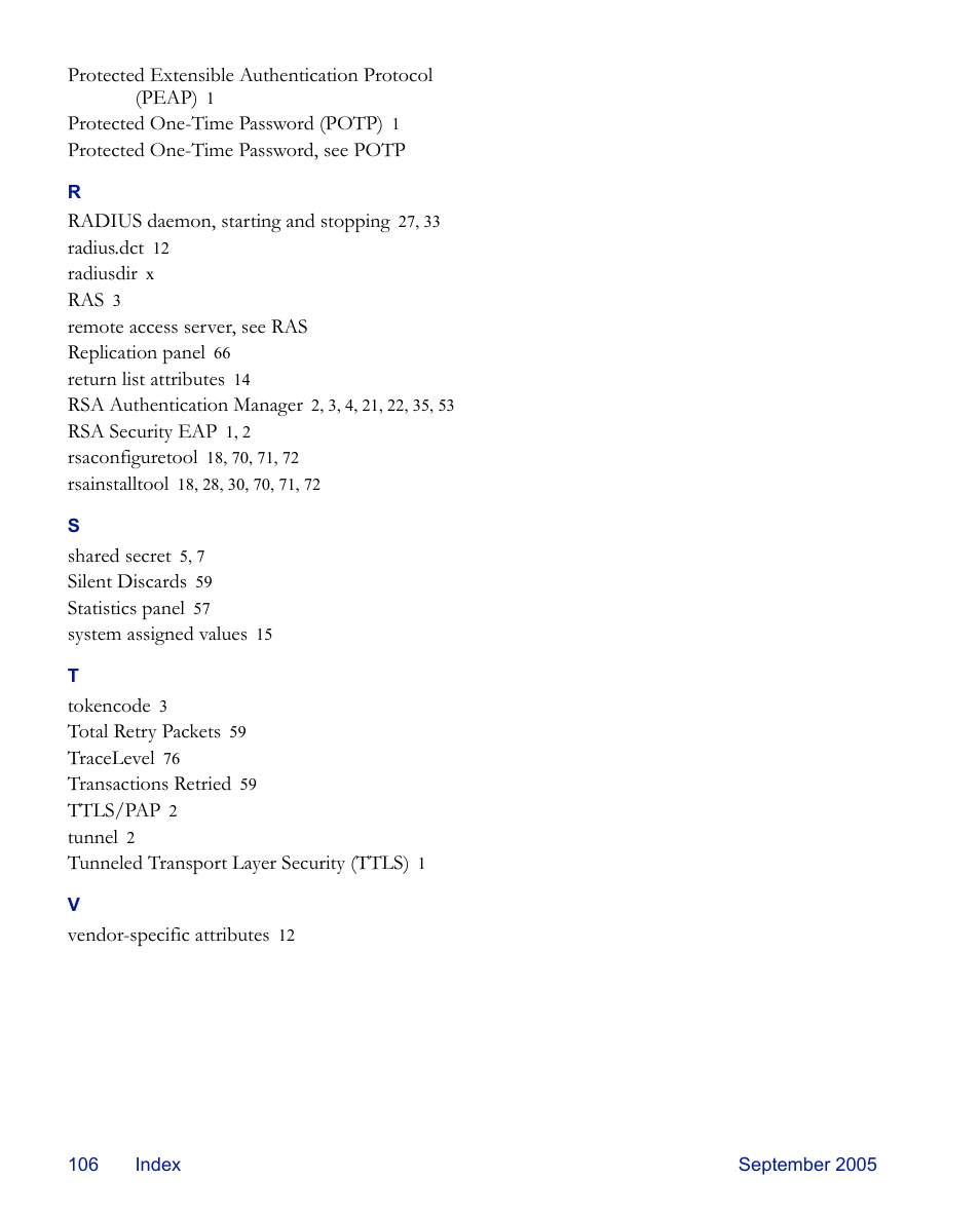 RSA Security 6.1 User Manual | Page 118 / 118