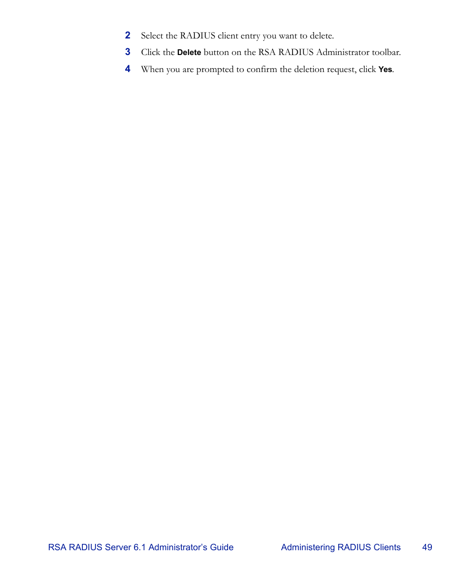 RSA Security 6.1 User Manual | Page 61 / 118