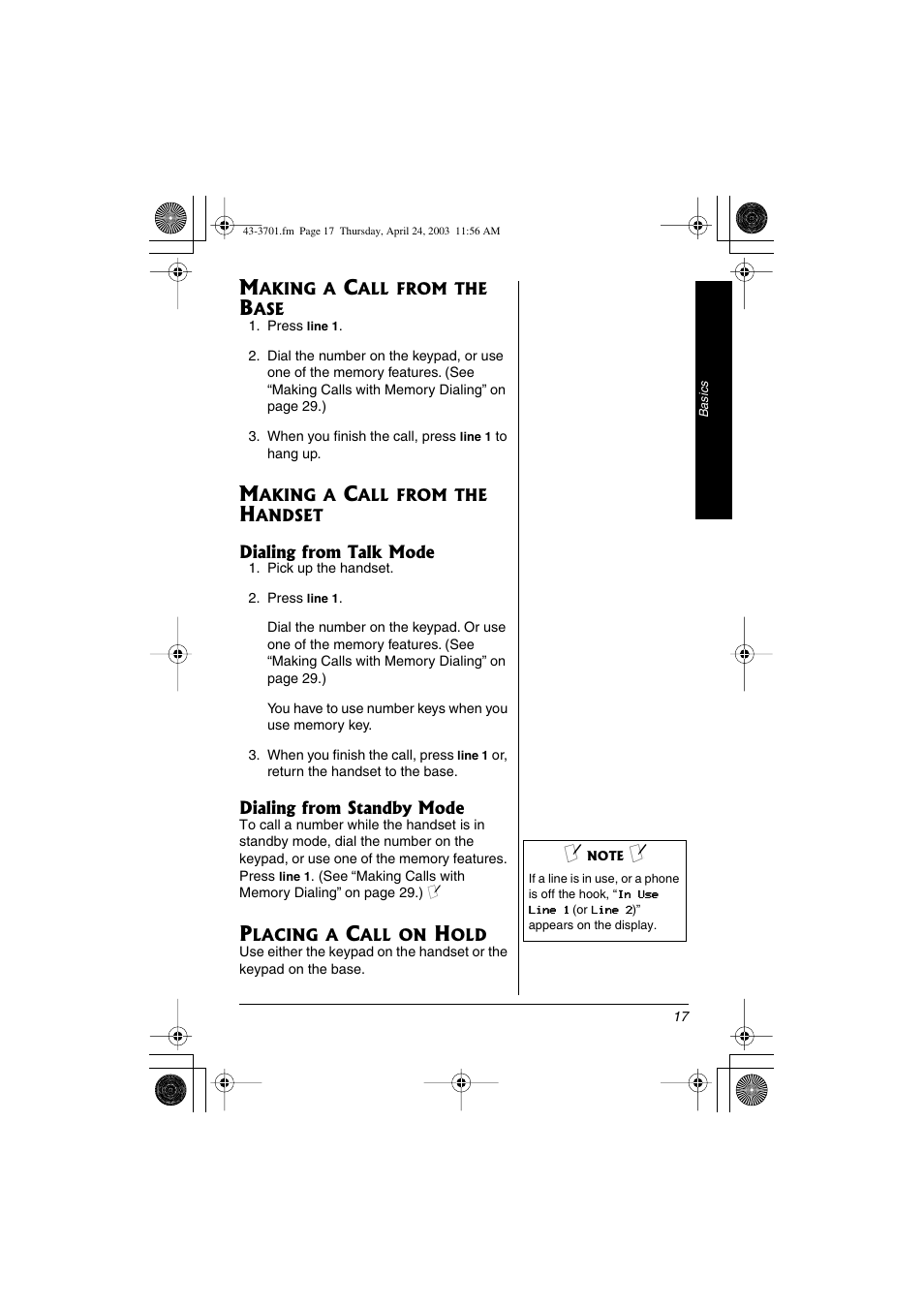 Radio Shack 43-3701 User Manual | Page 17 / 44