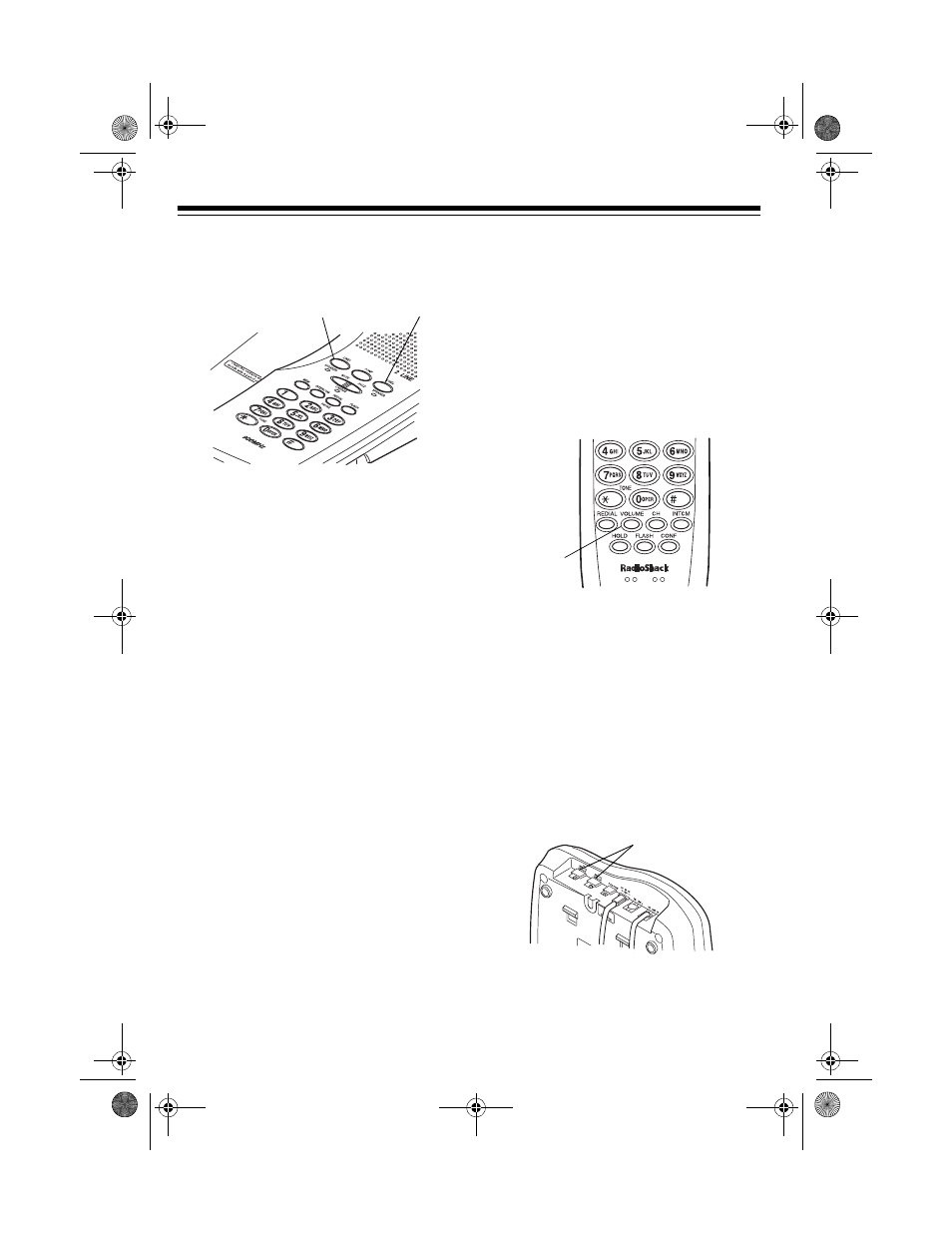 Adjusting the ringer | Radio Shack ET-686 User Manual | Page 12 / 28