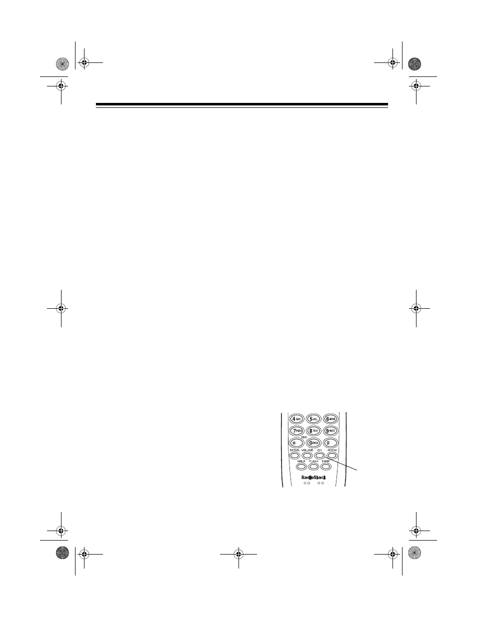 Operation, Using the handset | Radio Shack ET-686 User Manual | Page 13 / 28