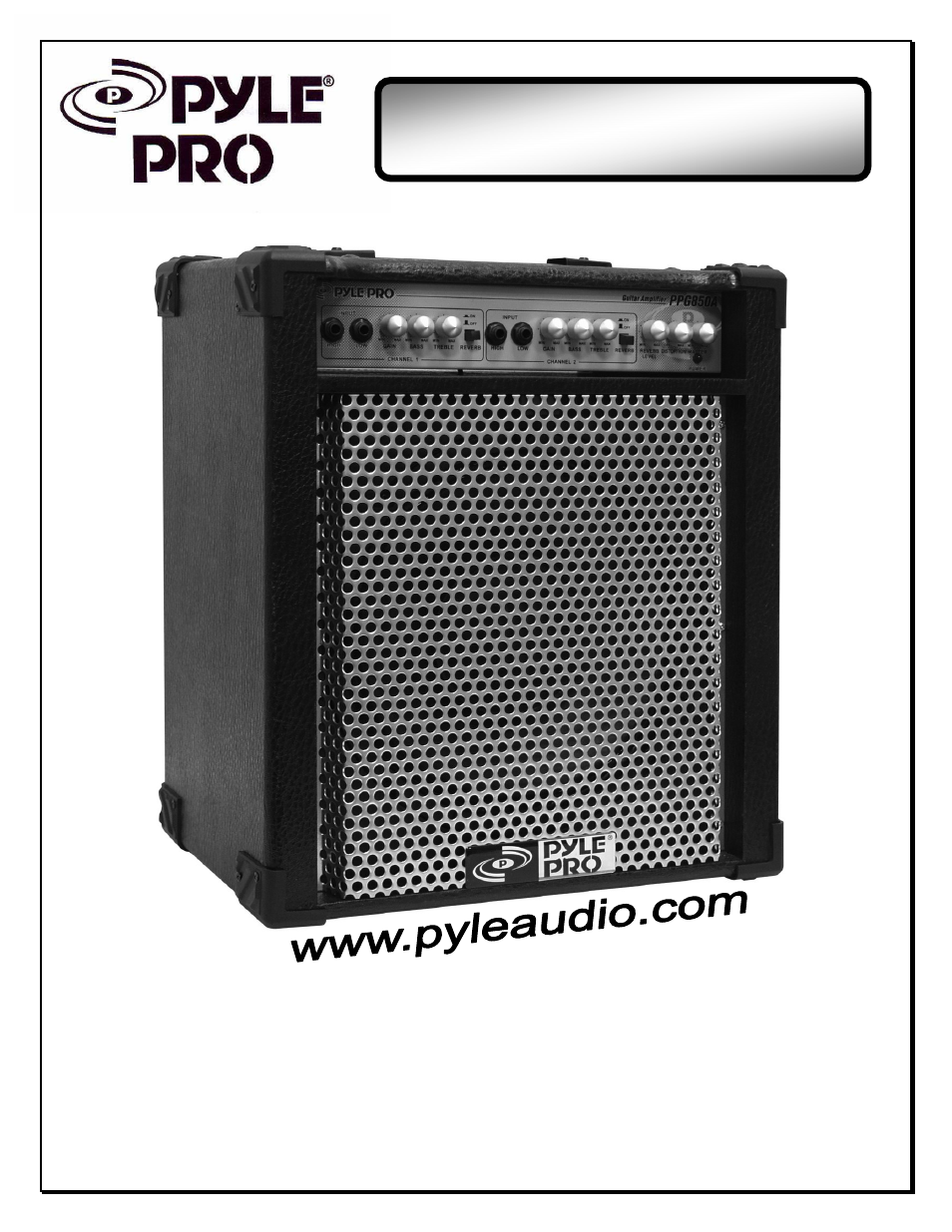Radio Shack PPG850A User Manual | 3 pages