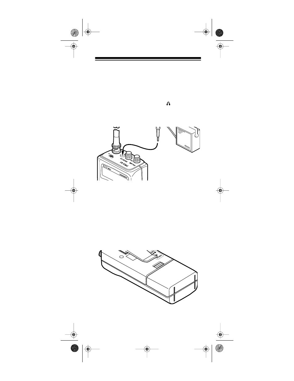 Connecting an extension speaker, Attaching the belt clip | Radio Shack PRO-91 User Manual | Page 17 / 72