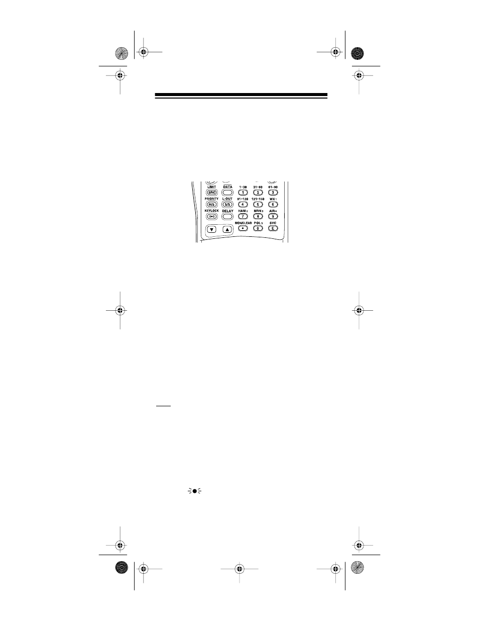 A look at the keypad | Radio Shack PRO-91 User Manual | Page 19 / 72