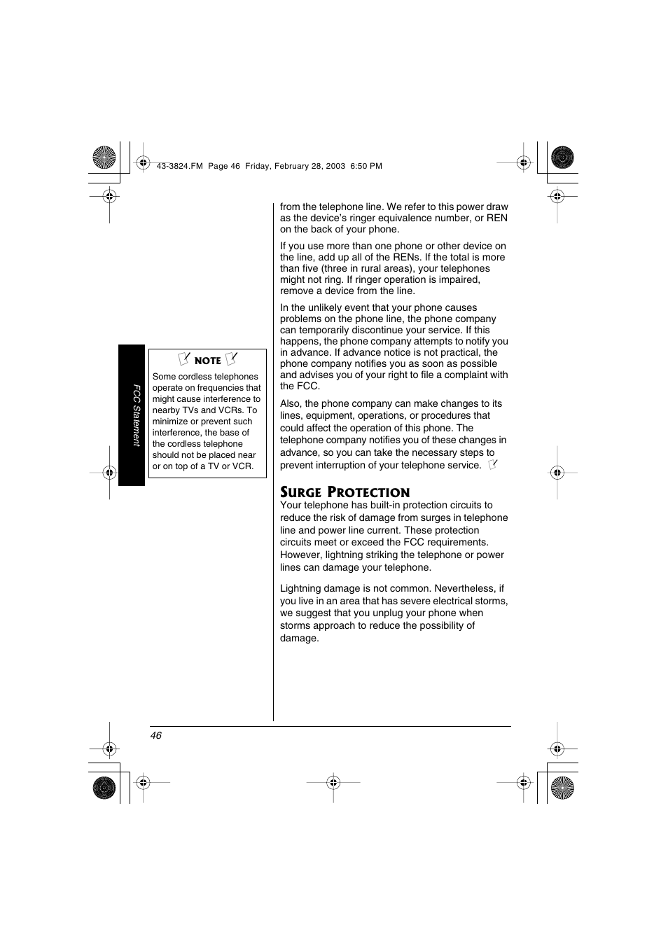 Radio Shack 43-3824 User Manual | Page 46 / 48